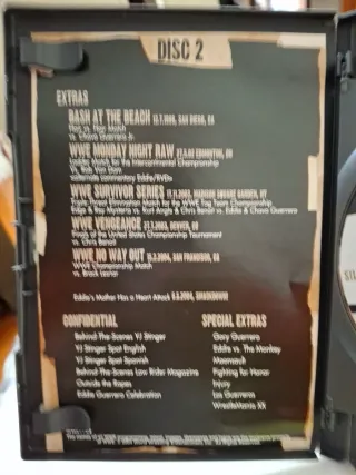 DVD WWE Eddie Guerrero Story - Cheating Death