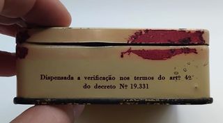 Lata antiga Calcium-D-Redoxon Roche