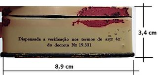 Lata antiga Calcium-D-Redoxon Roche