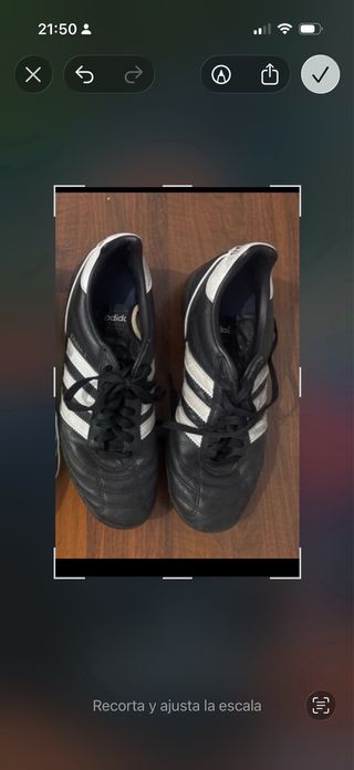 Botas Adidas Kaiser 5 Multitaco. talla 42 1/3