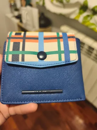 Tarjetero Joe Mr Joe Azul Multicolor