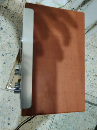 Radio Vintage Saivod Madera y Plata