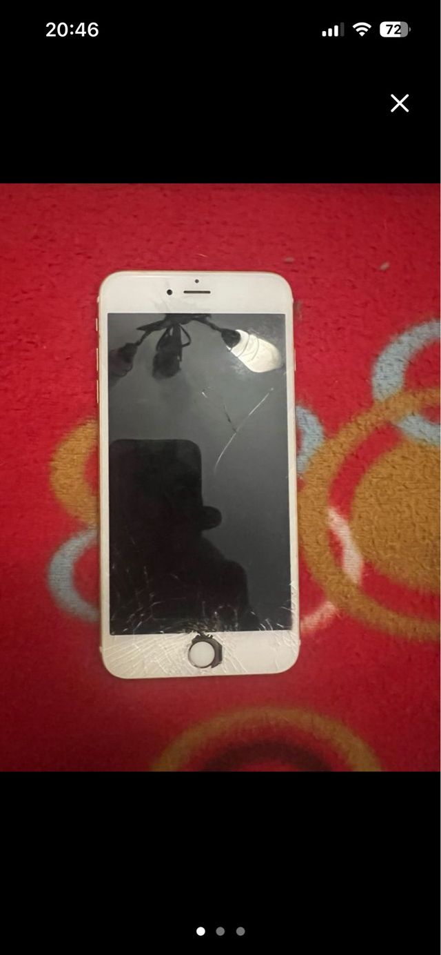 iPhone 6s Plus Dorado/Blanco