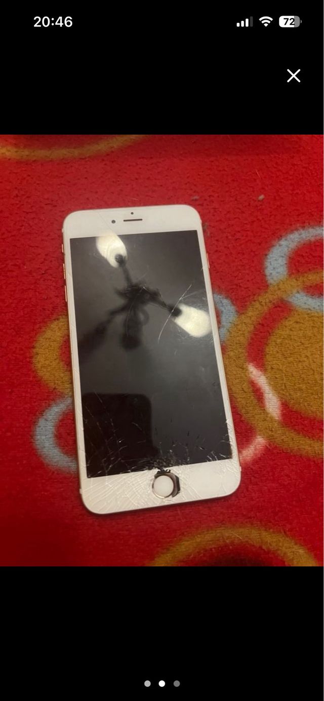 iPhone 6s Plus Dorado/Blanco