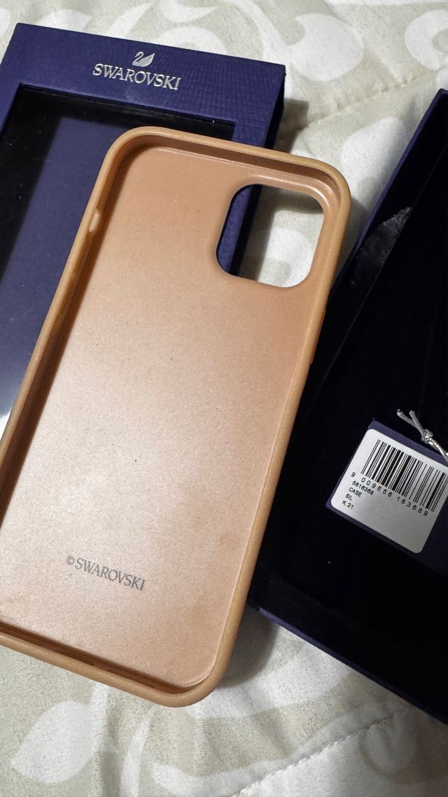 Custodia Swarovski iPhone 12 Pro Max Rosa