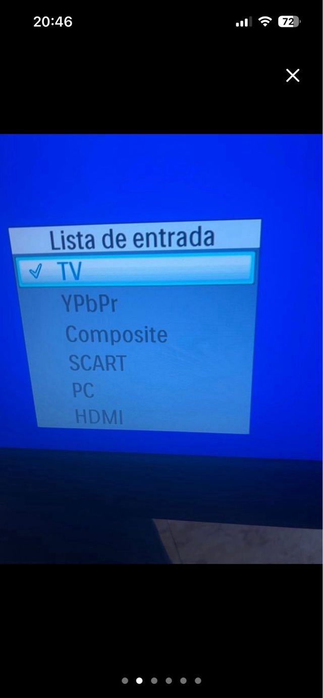 Televisor Philips Negro/Azul