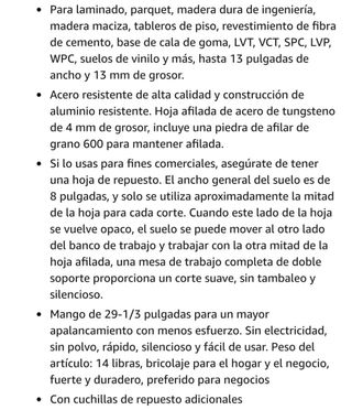 NUEVO! Cortador de molduras con cuchillas