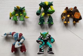 Lotto 5 Panini XENOX Space Warriors Action Figure