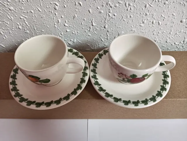 Tazas de café espresso Portmeirion Pomona.