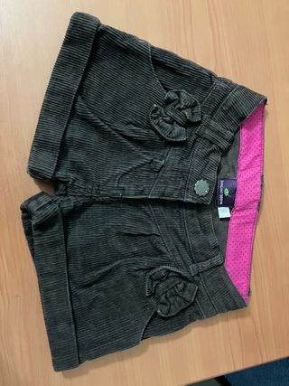 Pantaloncini velluto bambina 24 mesi