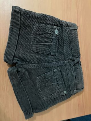 Pantaloncini velluto bambina 24 mesi