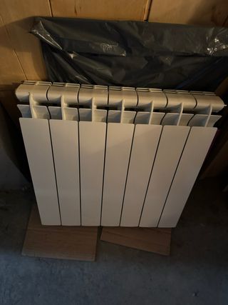 Radiador 7 elementos blanco rayco