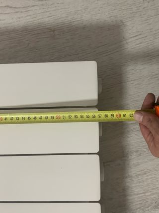 Radiador 7 elementos blanco rayco