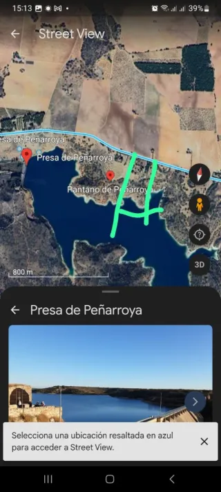 Terreno en venta a 800m de la presa peñarroya
