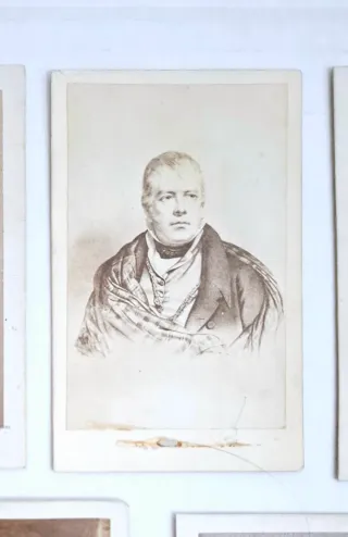 CDV Siglo XIX Tarjeta Visita 4 Fotografía Antigua