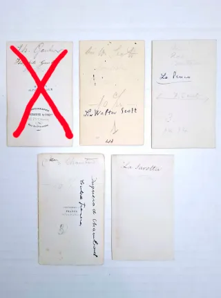 CDV Siglo XIX Tarjeta Visita 4 Fotografía Antigua