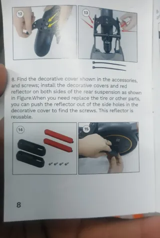 Repuesto patinete eléctrico