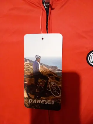 Camiseta Ciclismo Naranja Talla S