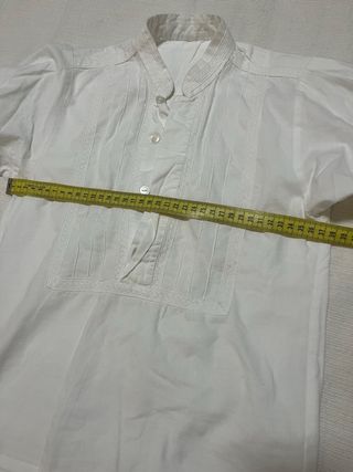 Camisa fallero blanca talla niño