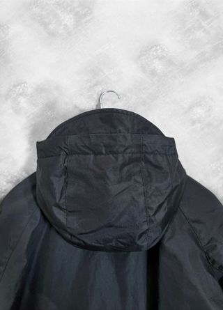 Abrigo impermeable Tommy Jeans negro Talla M