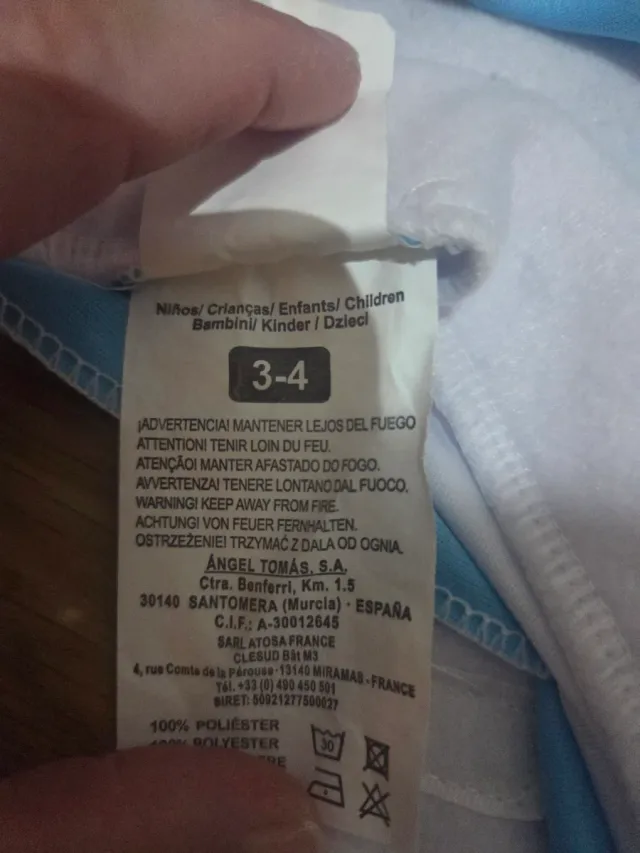 Disfraz Príncipe Azul 3-4 años