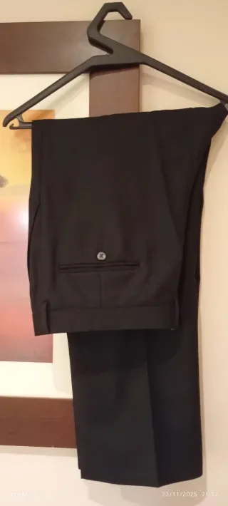 Pantalones de vestir hombre marrones