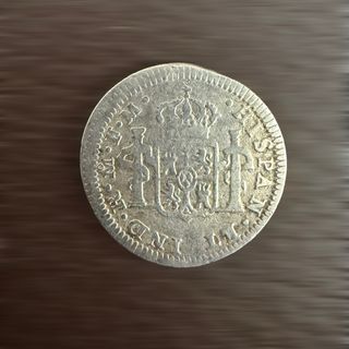 1/2 Real 1784 Carlos III México FM