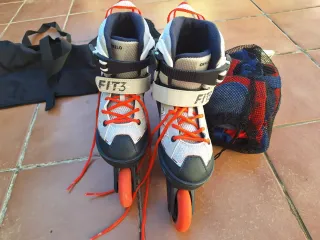 Patines Oxelo 32-35 Regalo funda y protecciones.