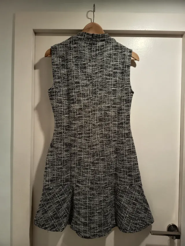 Vestido Tweed Mango Talla M