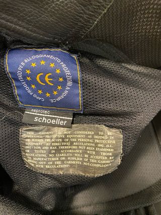 Pantalón Moto Arlen Ness Cuero Negro/Azul