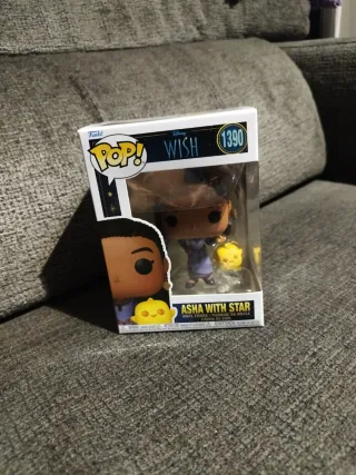 Funko Pop! Disney Wish Asha con Estrella 1390