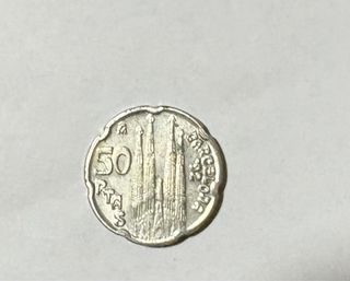 Moneda 50 Pesetas Barcelona
