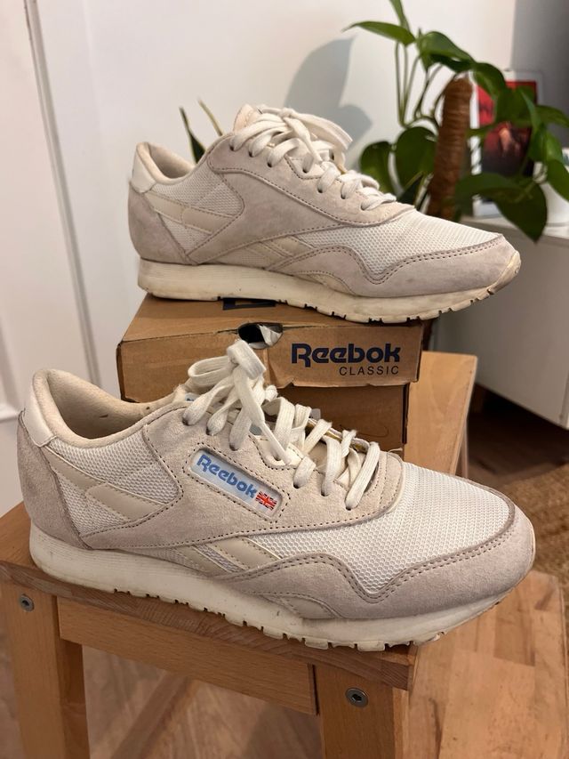 Zapatillas Reebok Classic Nylon Beige Talla 38