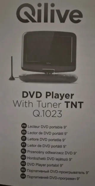 Reproductor DVD Qilive PDVT-12309