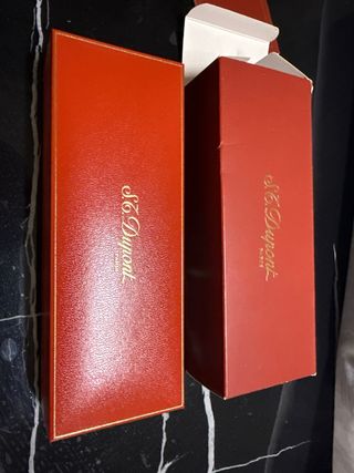 Bolígrafo S.T. Dupont Fidélio Negro y Dorado