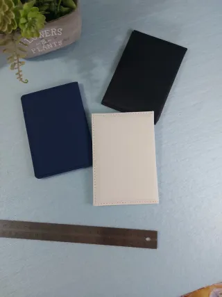 Set 3 Porta Passaporto Unisex Nuovi