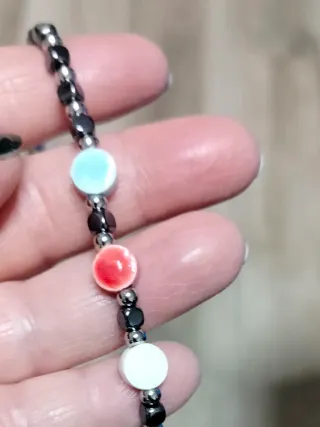 Bracciale Acciaio Unisex Multicolore