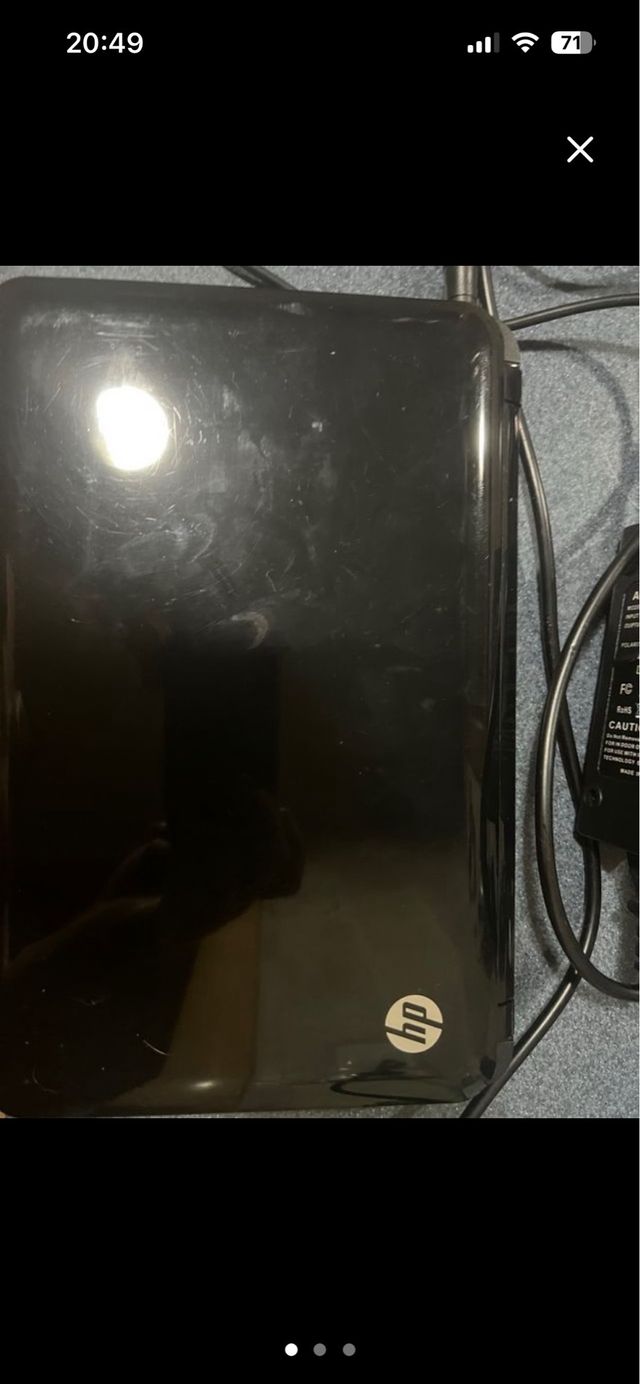 HP Mini Portátil Negro