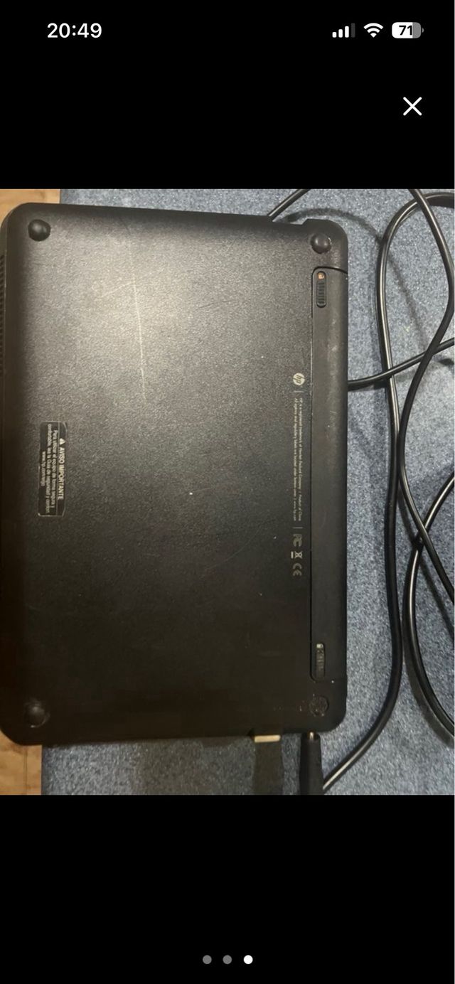 HP Mini Portátil Negro