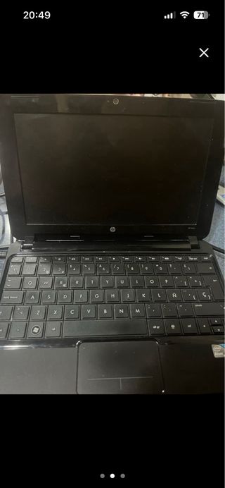 HP Mini Portátil Negro