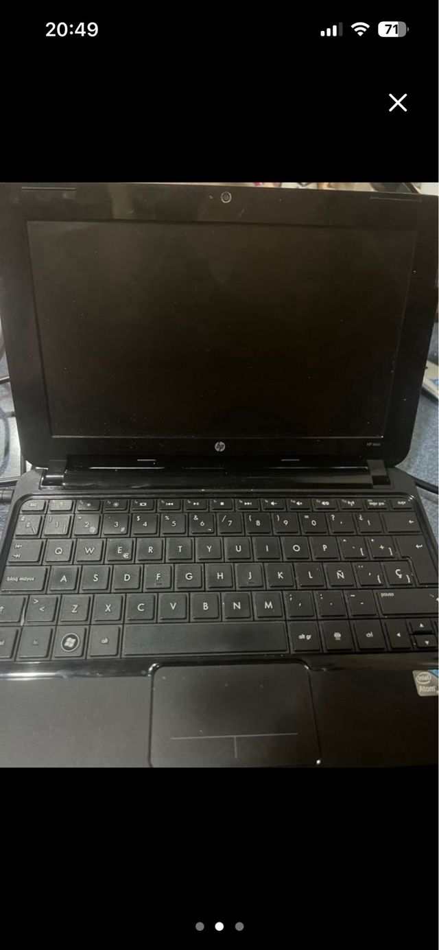 HP Mini Portátil Negro