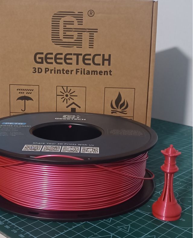 Filamento PETG Rosa Metallizzato / Metal Pink