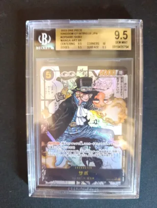 One piece SABO MANGA OP04 BGS 9.5 JAP