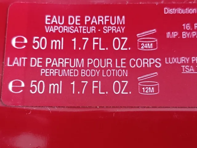 Perfume Cacharel Yes I Am Rojo