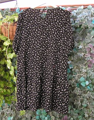 Vestido H&M Divided Estampado Floral Talla XL