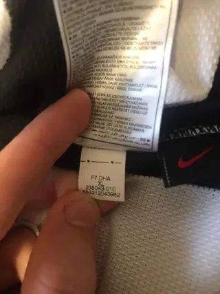 Camiseta Juventus 07/08 Nike Talla XL de niño