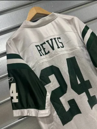 Maglia NFL Reebok Jets N. 24 Uomo M