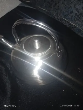 Tetera de acero inoxidable