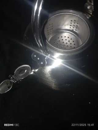 Tetera de acero inoxidable