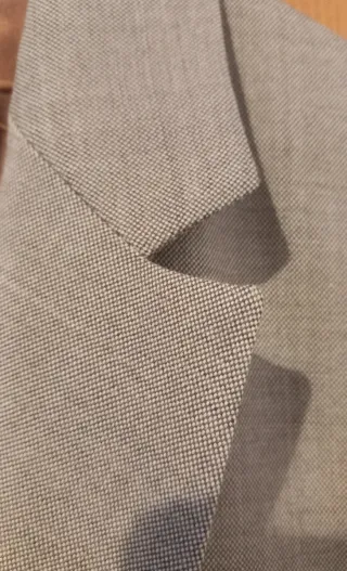 Chaqueta blazer gris Zara Talla L